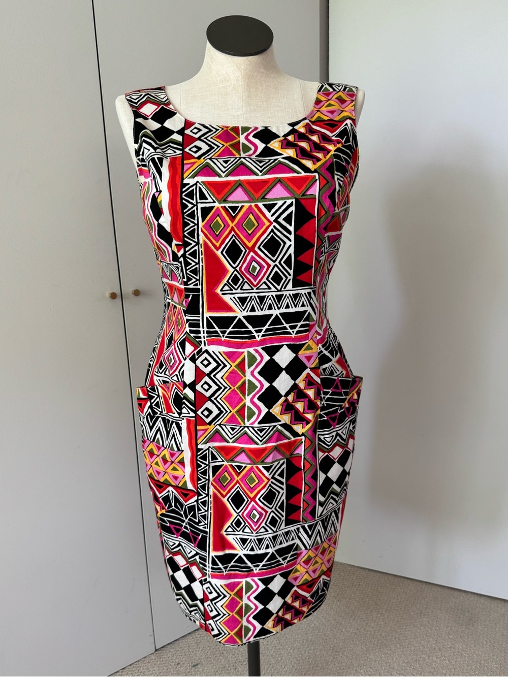 Vintage 80s 90s Geary Roark Kamisato Dress- 10